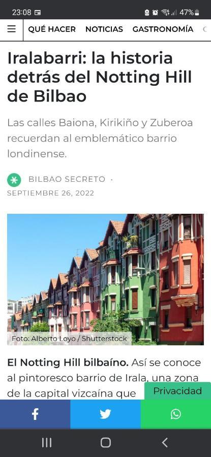 Apartamento Acogedor 빌바오 외부 사진